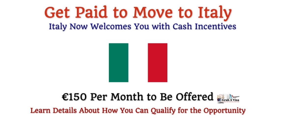 Get Paid to Move to Italy Italy with Cash Incentives